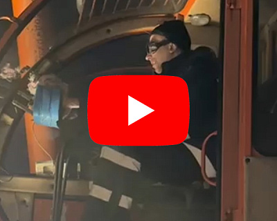 Подъем швеллера краном